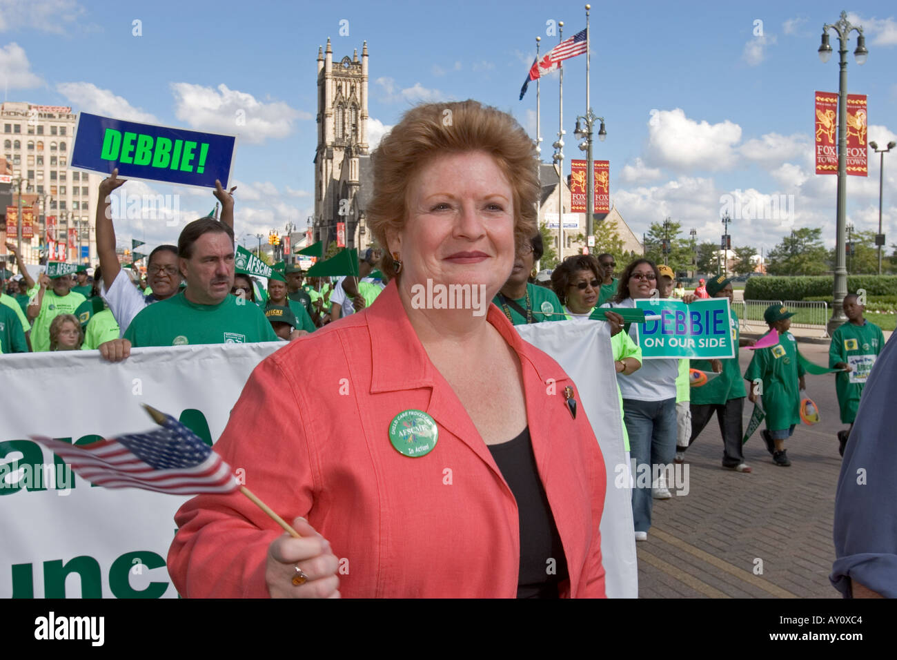 US-Senator Debbie Stabenow Stockfoto