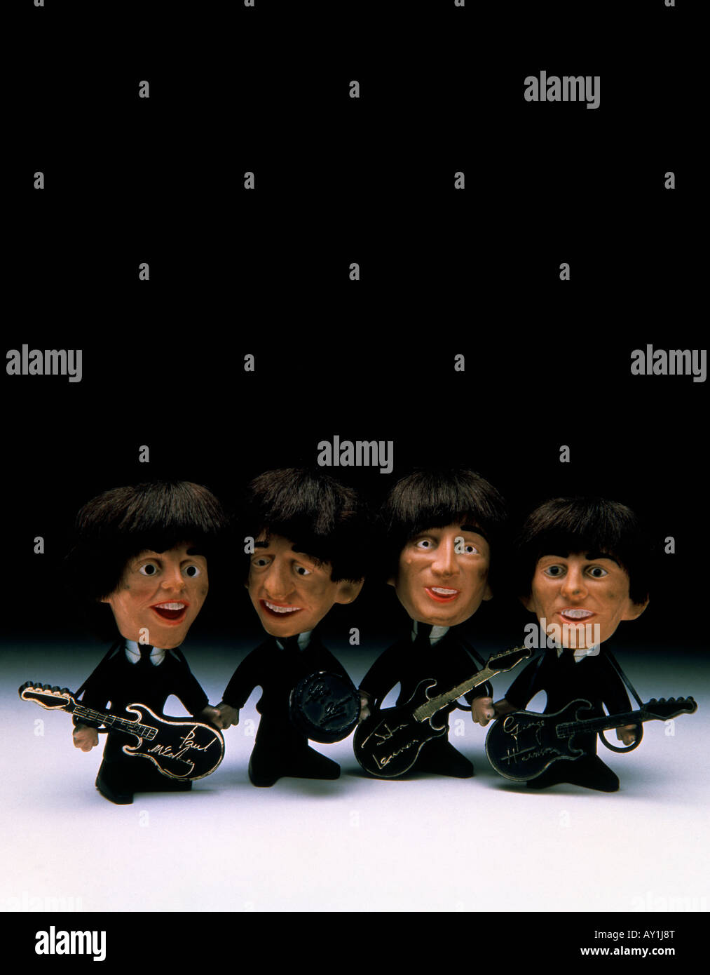 Beatles-Puppen Sammlerstücke Erinnerungsstücke Stockfotografie - Alamy