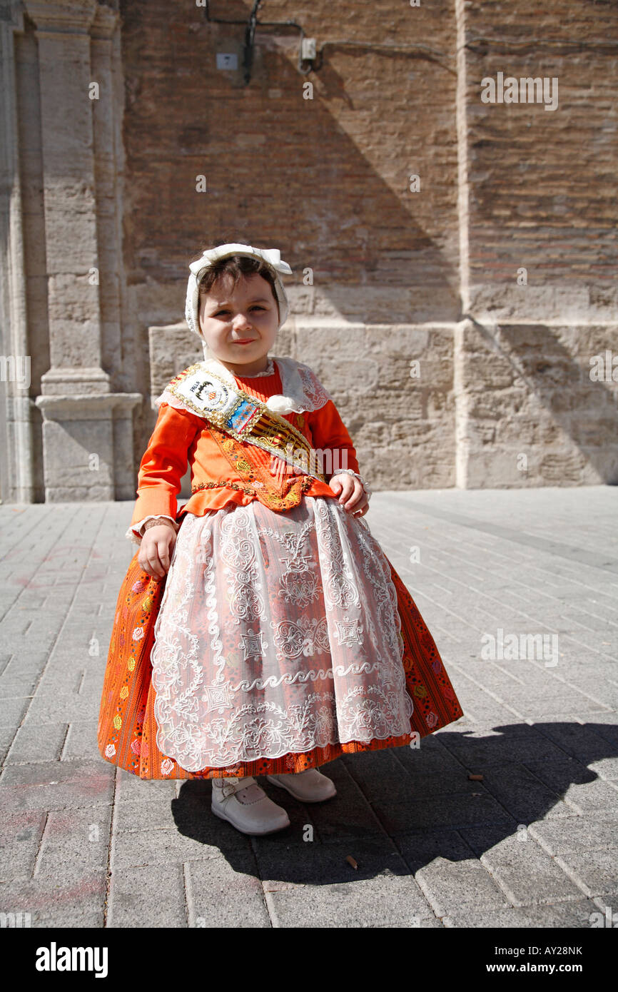 Szenen aus die Fallas in Valencia, Spanien Stockfoto