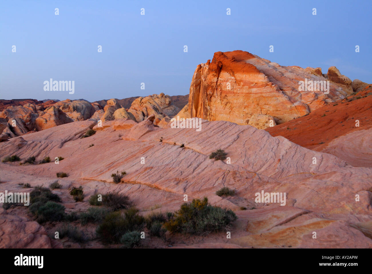 Valley of Fire State Park, Nevada, USA Mohave-Wüste Stockfoto