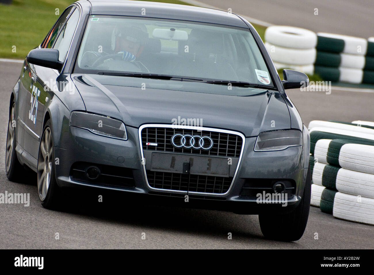 1986 Audi A4 V6 TDI S-Line während des Sprints GRRC Frühling bei Goodwood, Sussex, UK. Stockfoto