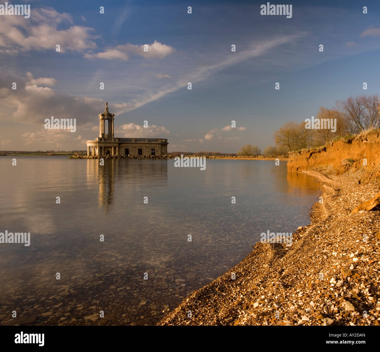 Normanton Kirchenmuseum Rutland Water in der Nähe von Oakham Stockfoto Normanton Kirchenmuseum Rutland Water in der Nähe von Oakham Stockfoto