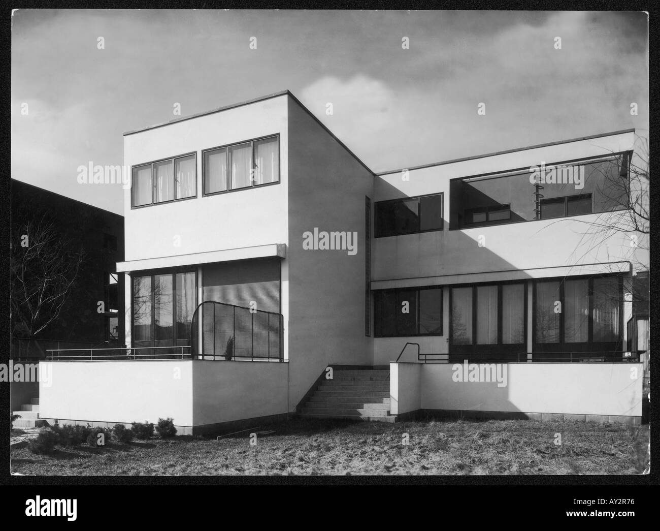 Art-Deco-Stadthaus Stockfoto