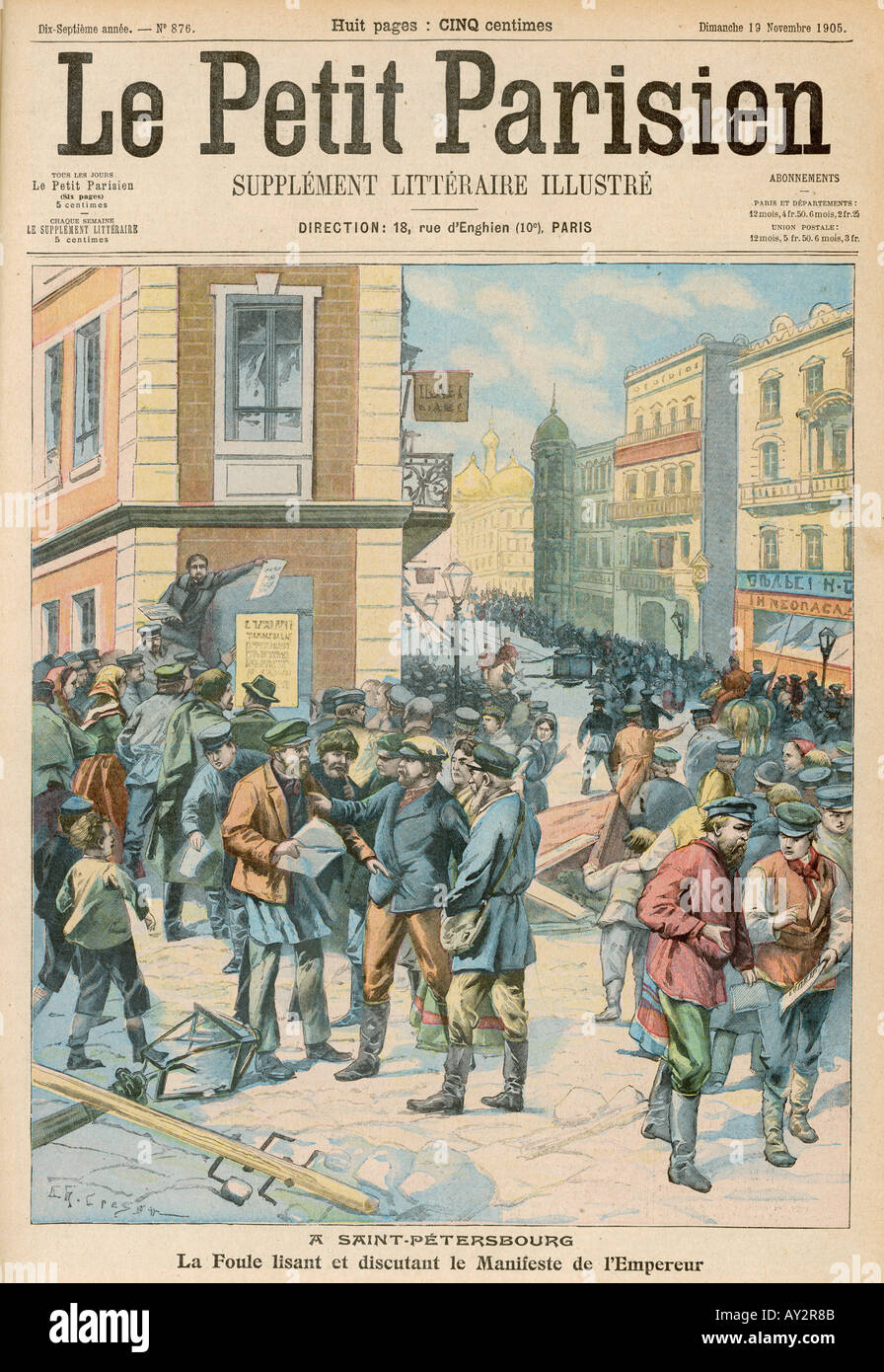 Zar verspricht Reformen Stockfoto