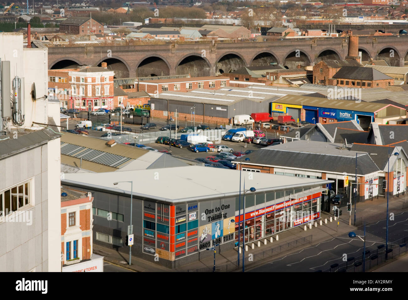 UK England Birmingham Selfridges tagsüber Stockfoto