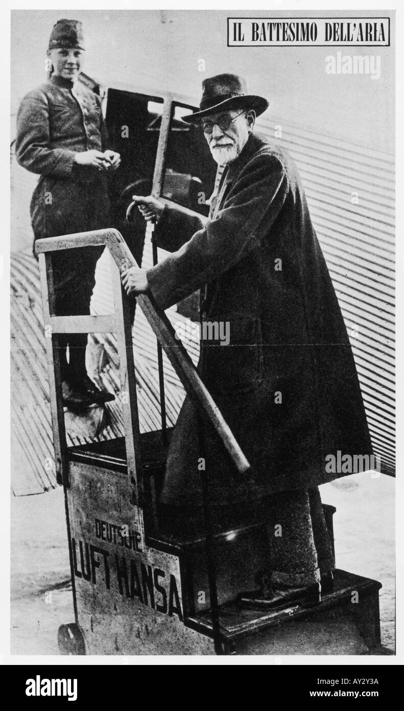 Sigmund Freud 1930 Neg16 Stockfoto