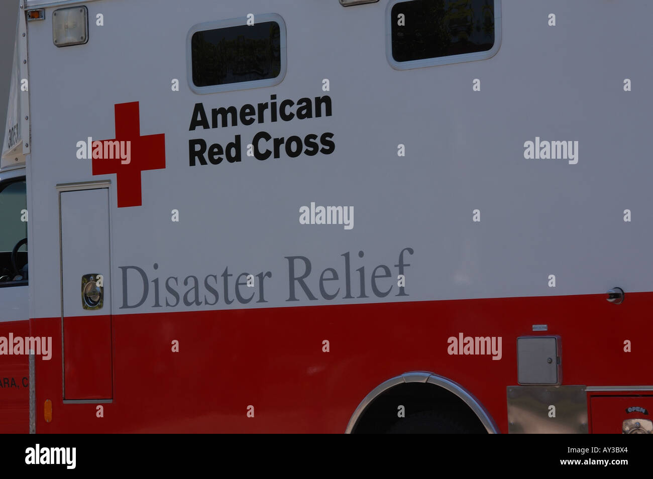 Amerikanisches Rotes Kreuz Stockfoto