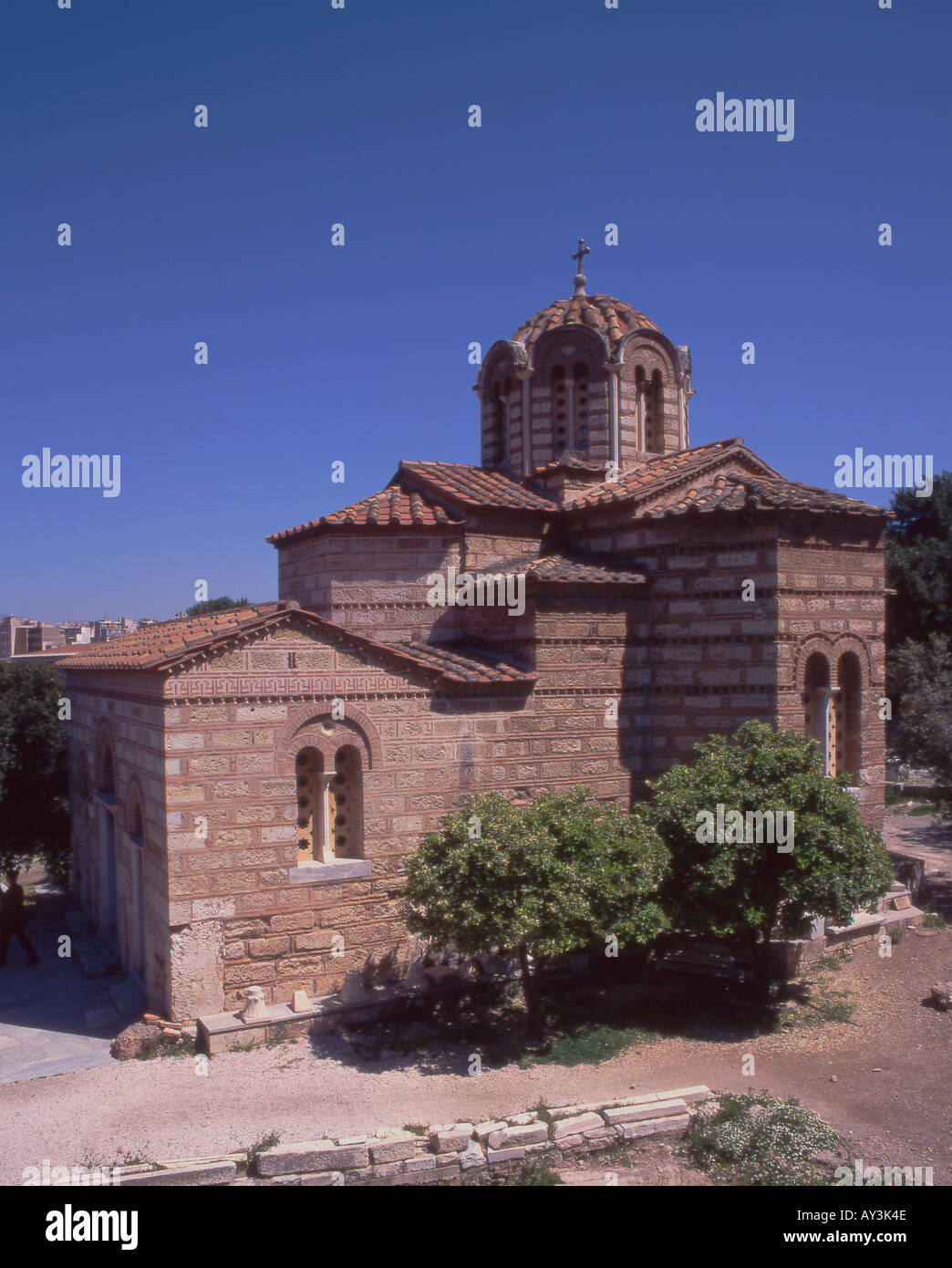 Griechenland-Athen-heilig-Apostel-Kirche Stockfoto