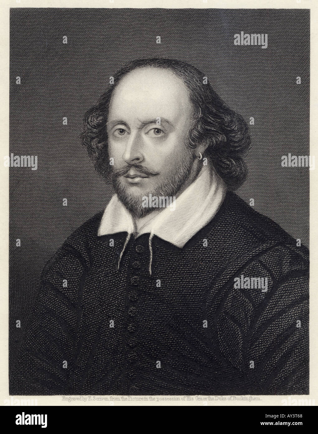 Shakespeare Chan Scriven Stockfoto