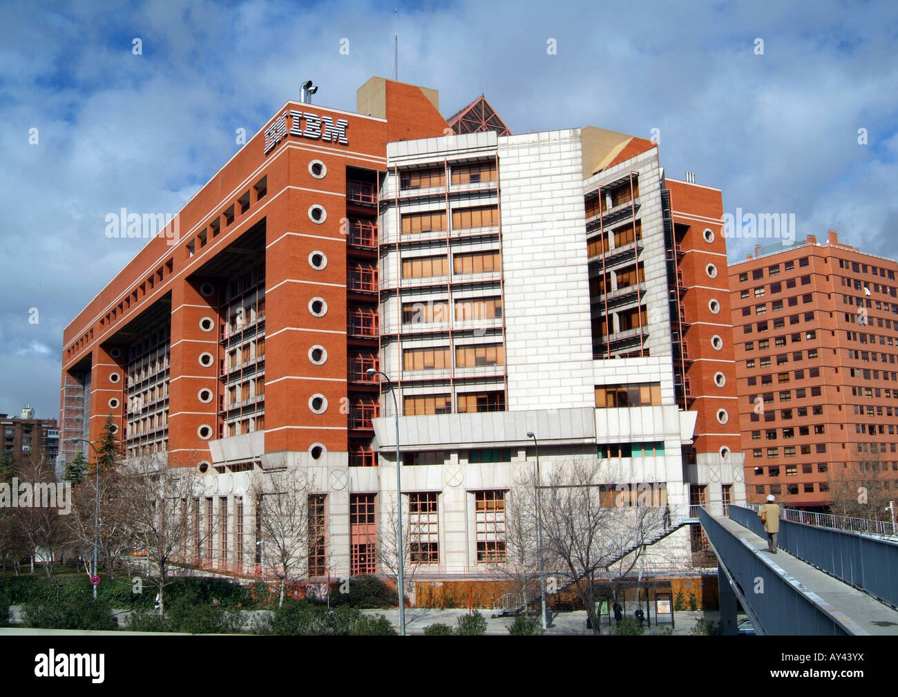 IBM-Bürogebäude in Madrid-Spanien-Computer, Business, Pc Stockfoto