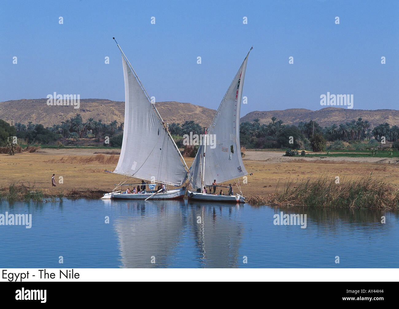 Ägypten am Nil Stockfoto