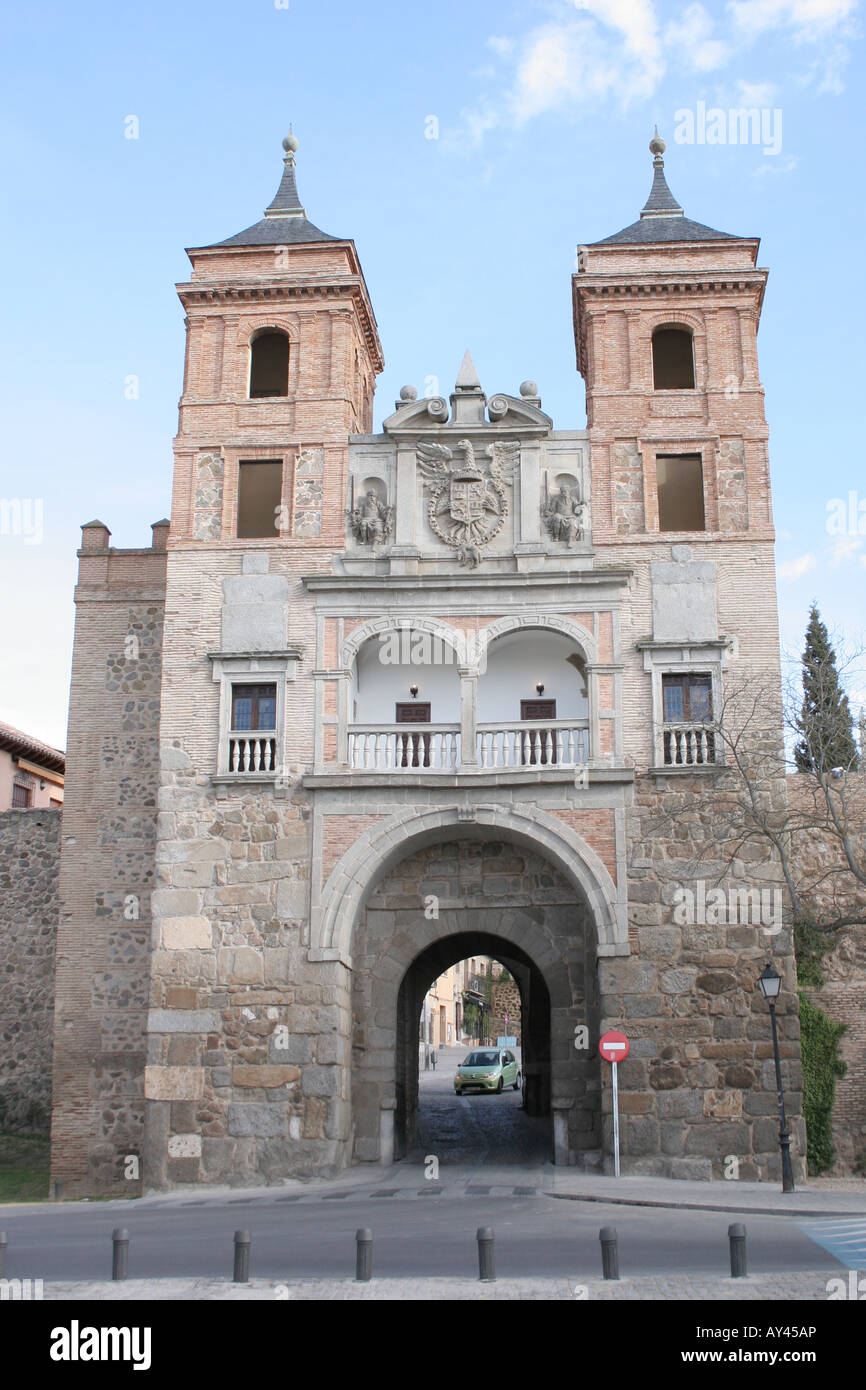 Eine schöne alte Gebäude im alten Toledo Spanien. Stockfoto