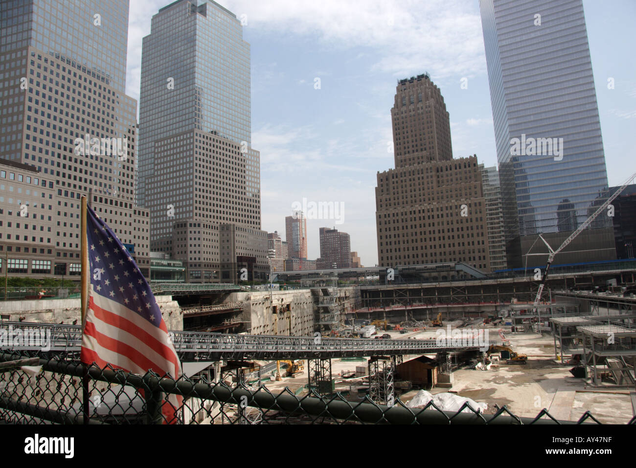 Ground Zero New York City Stockfoto