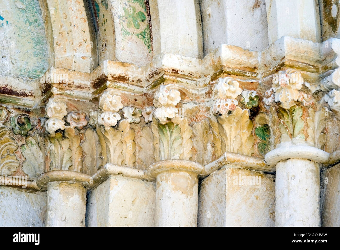 Kirche-Detail. Detail der sehr alten Kirche im Ghotic Stil. Stockfoto