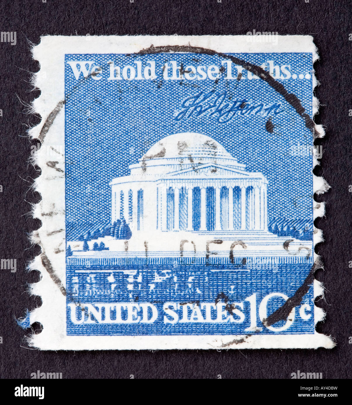 US-Briefmarke Stockfoto