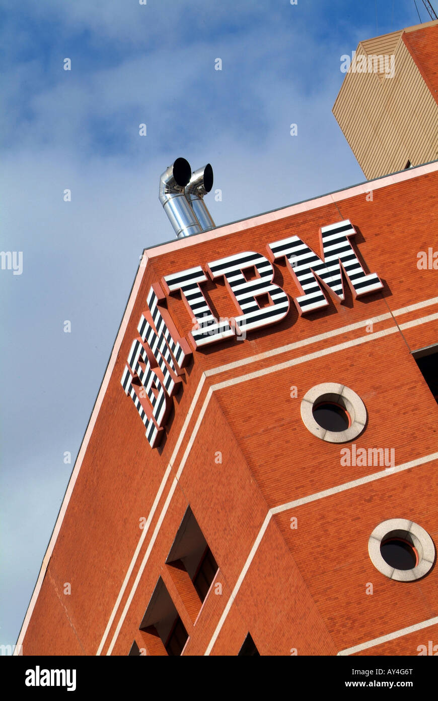 IBM-Bürogebäude in Madrid-Spanien-Computer, Business, Pc Stockfoto