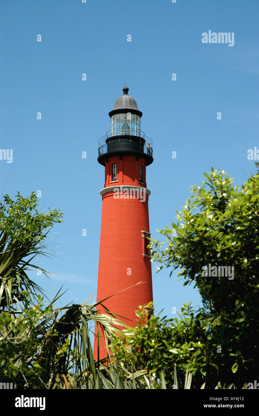Florida Ponce De Leon Inlet Leuchtturm Stockfoto
