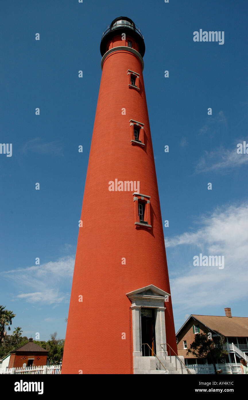 Florida Ponce De Leon Inlet Leuchtturm Stockfoto