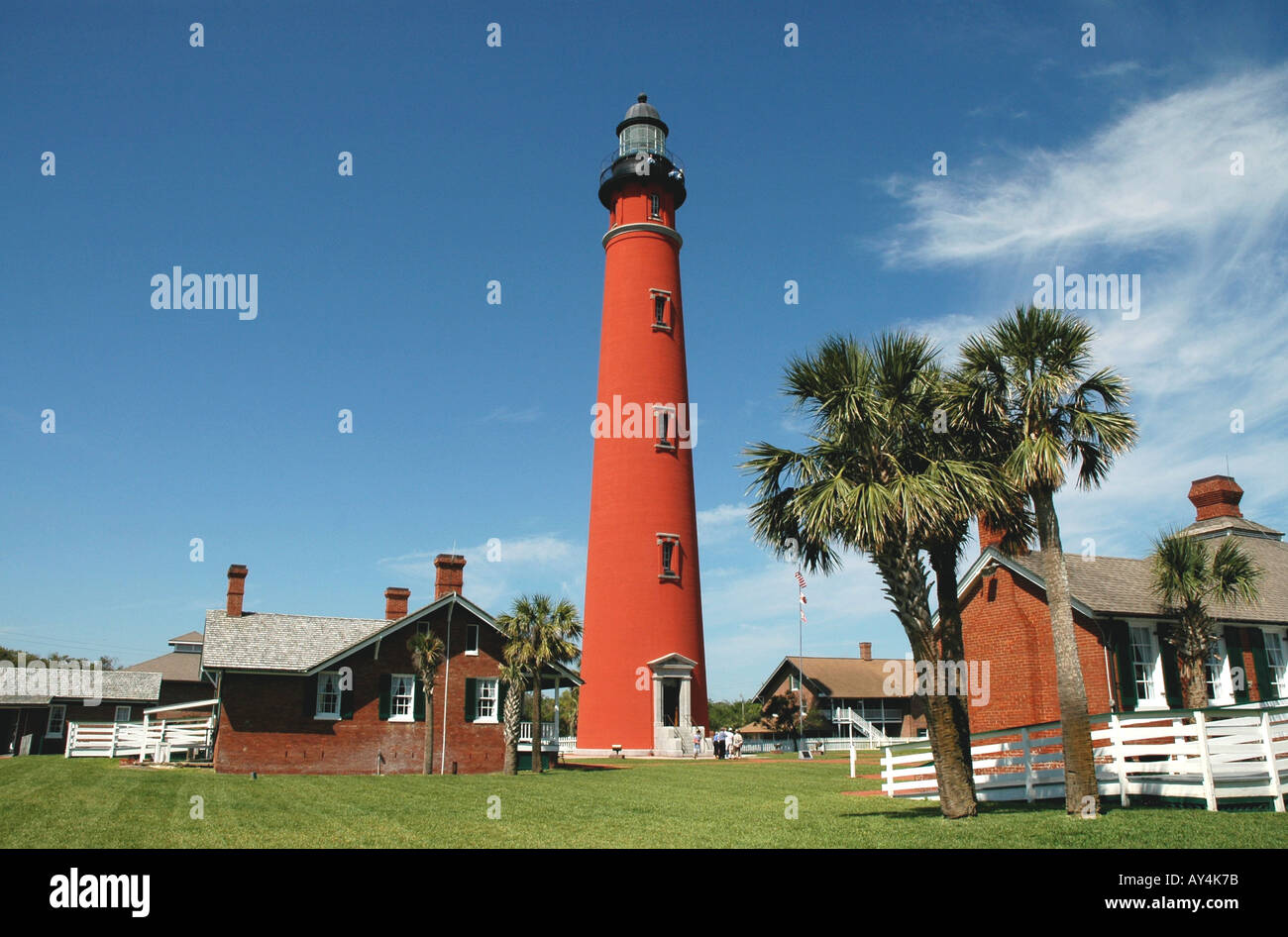 Florida Ponce De Leon Inlet Leuchtturm Stockfoto