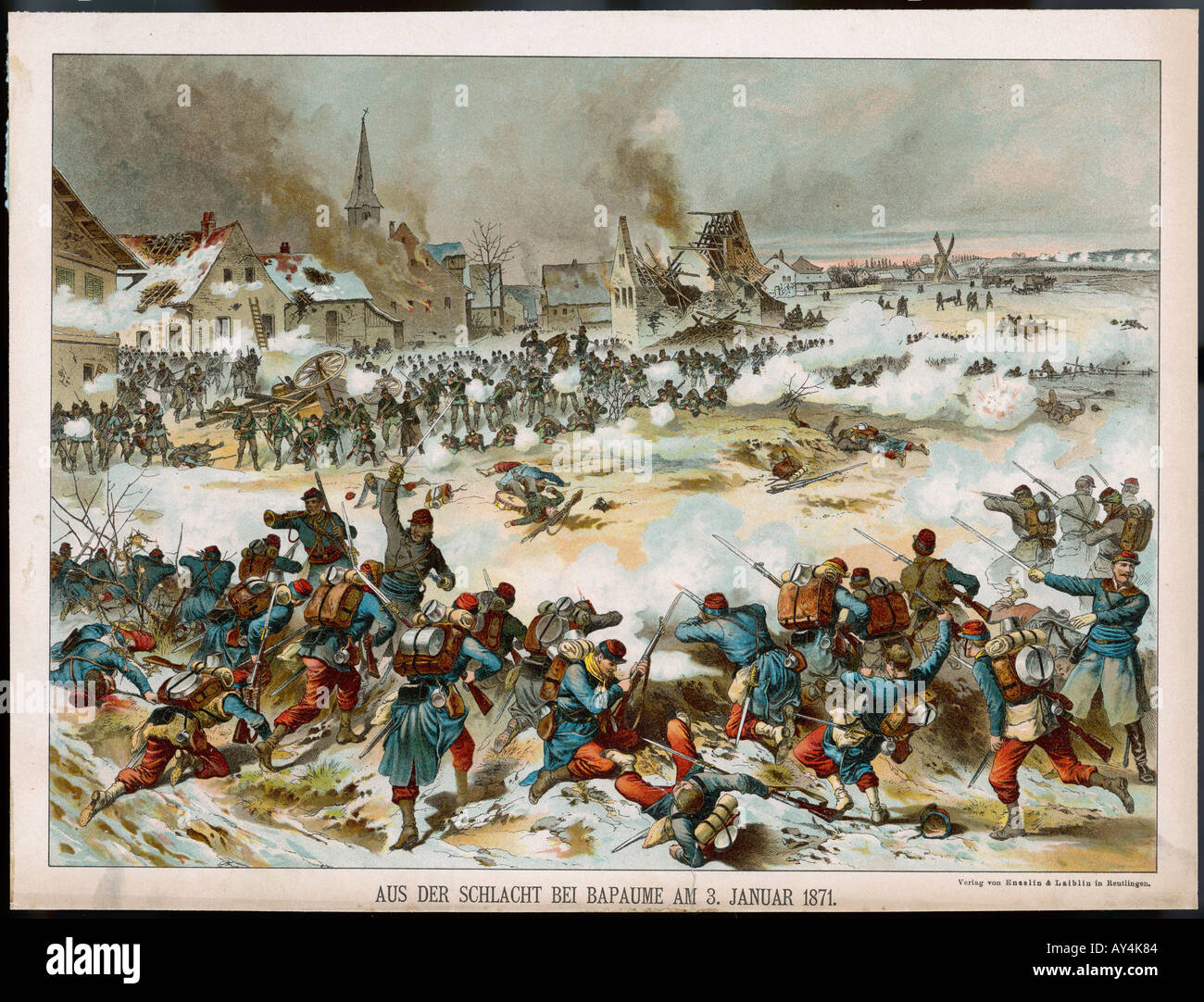 Franco Pruss Bapaume Stockfoto