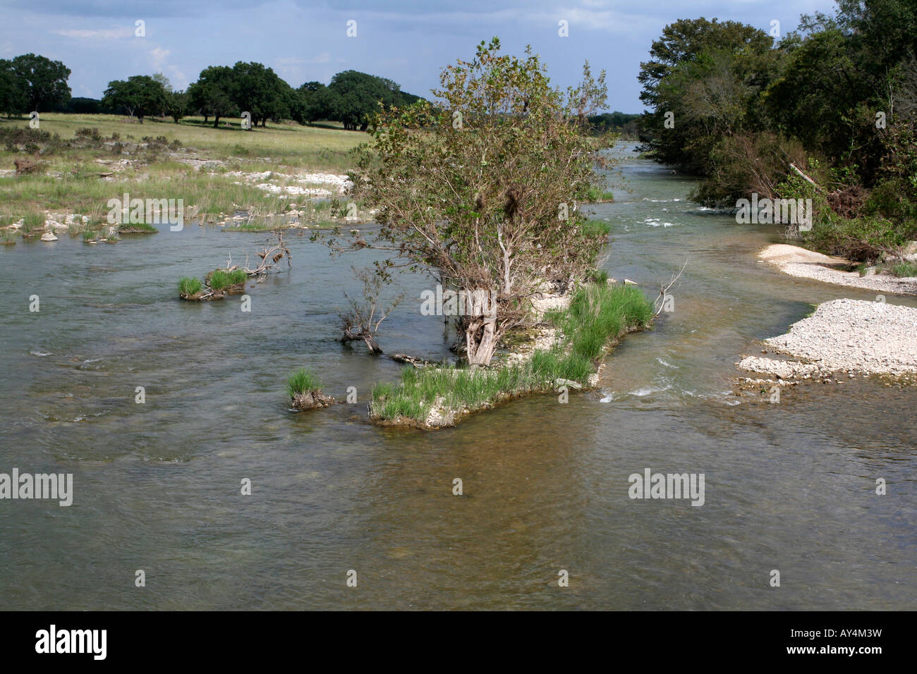 Perdanles Fluss LBJ Ranch Johnson City Texas Stockfoto