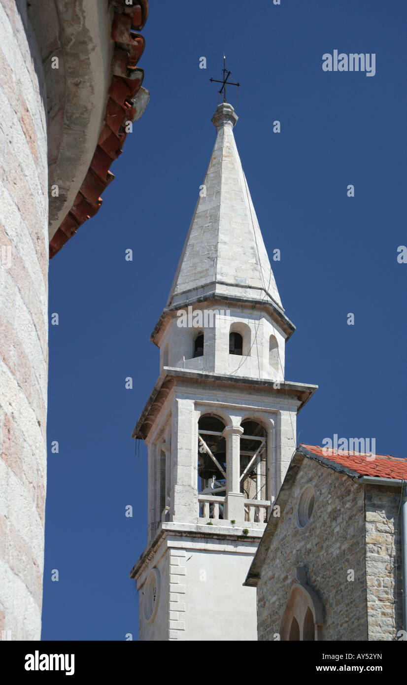 St John s Kirche Budva Stockfoto