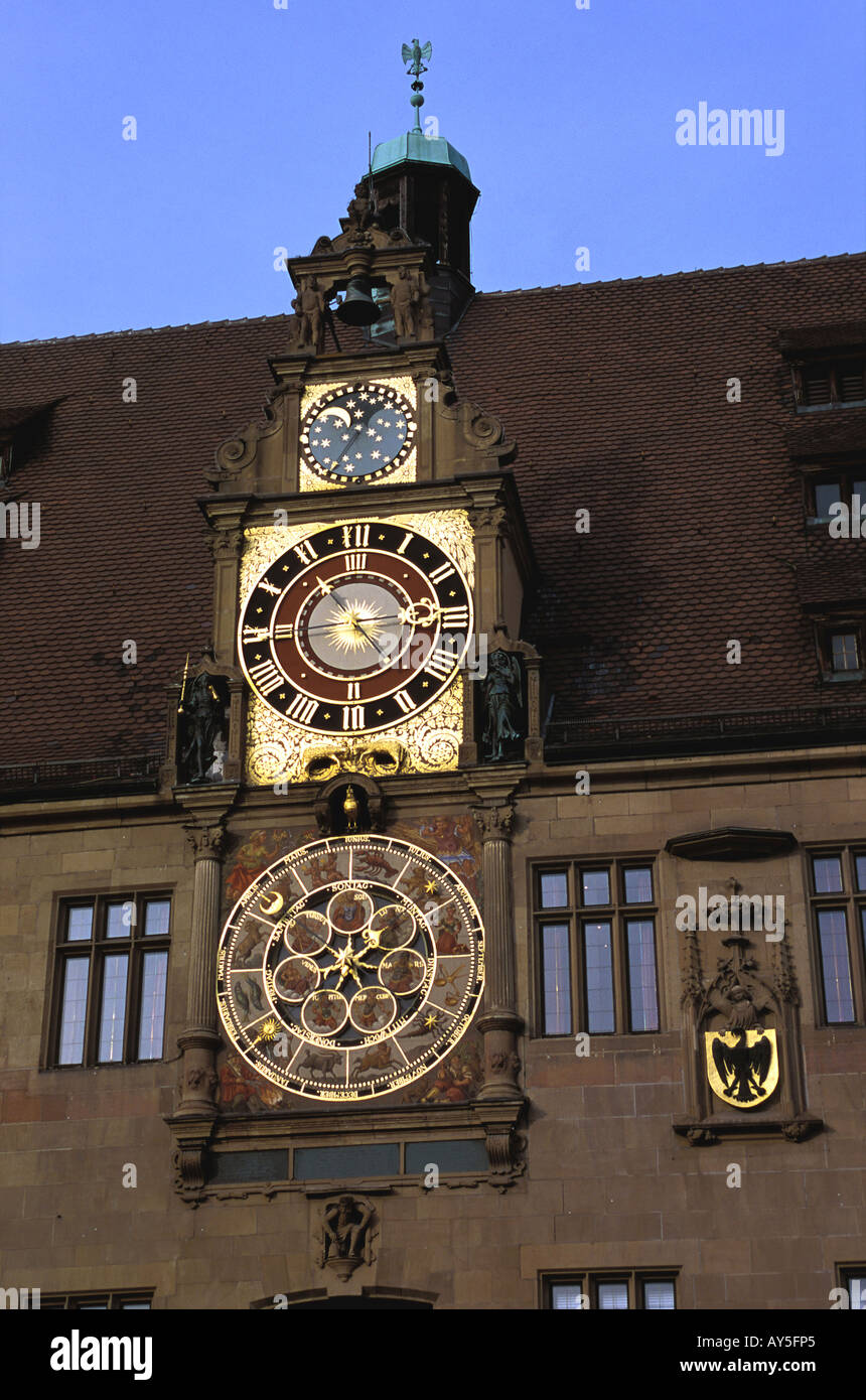 Deutschland Heilbronn Rathaus Stockfoto
