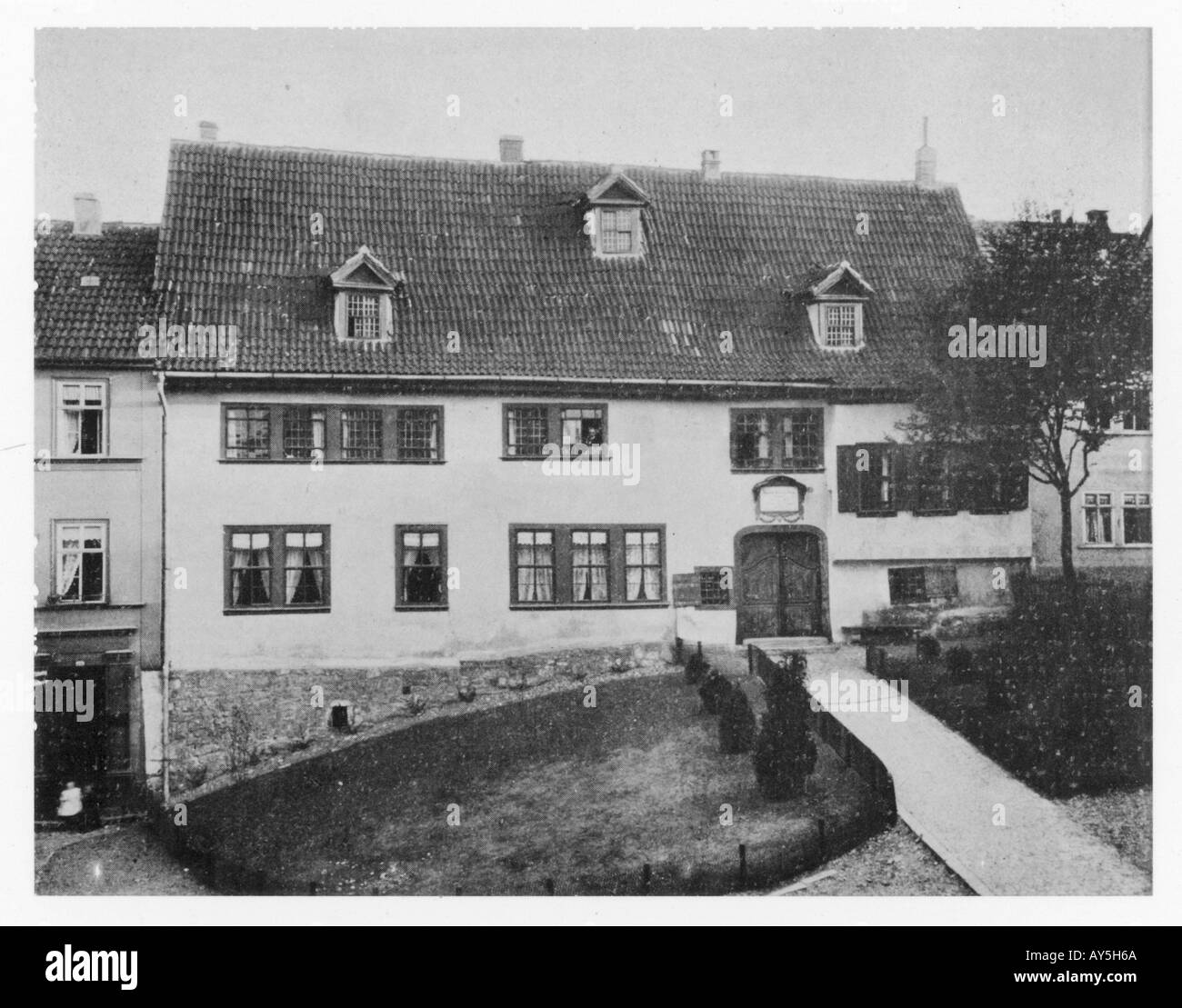 Bachs Haus Eisenach Stockfoto