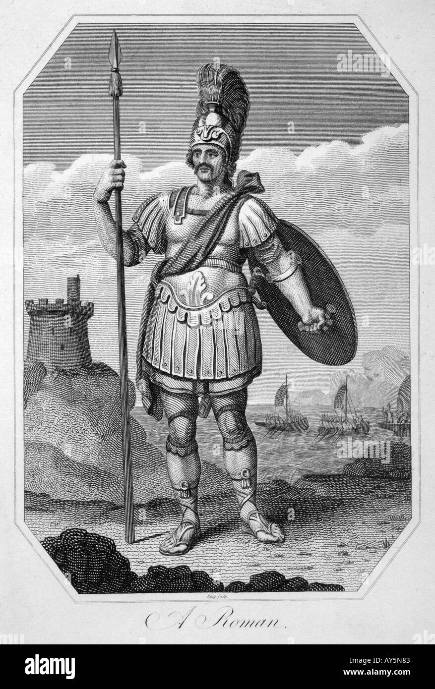 Römischer soldat speer SchwarzweißStockfotos und bilder Alamy