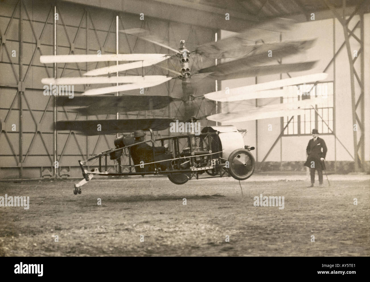 Pescara Hubschrauber 1922 Stockfoto