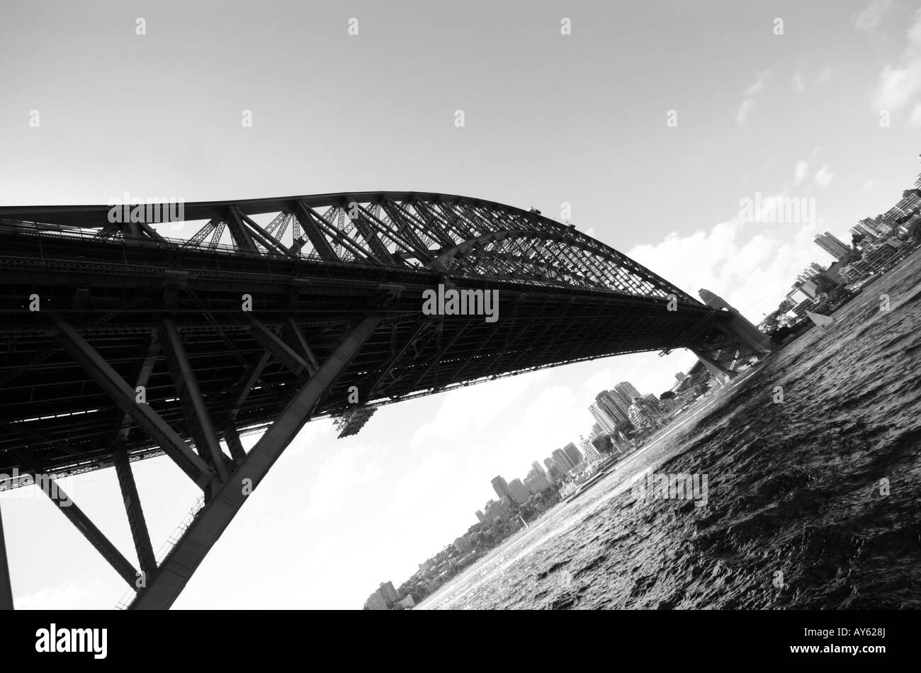 Stadtbrücke Stockfoto