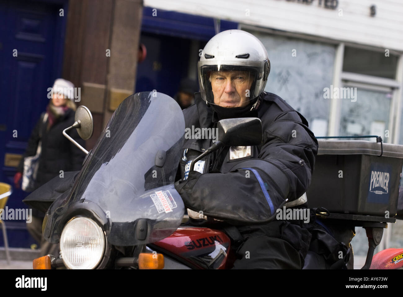 Menschen auf der Straße, London Stockfoto
