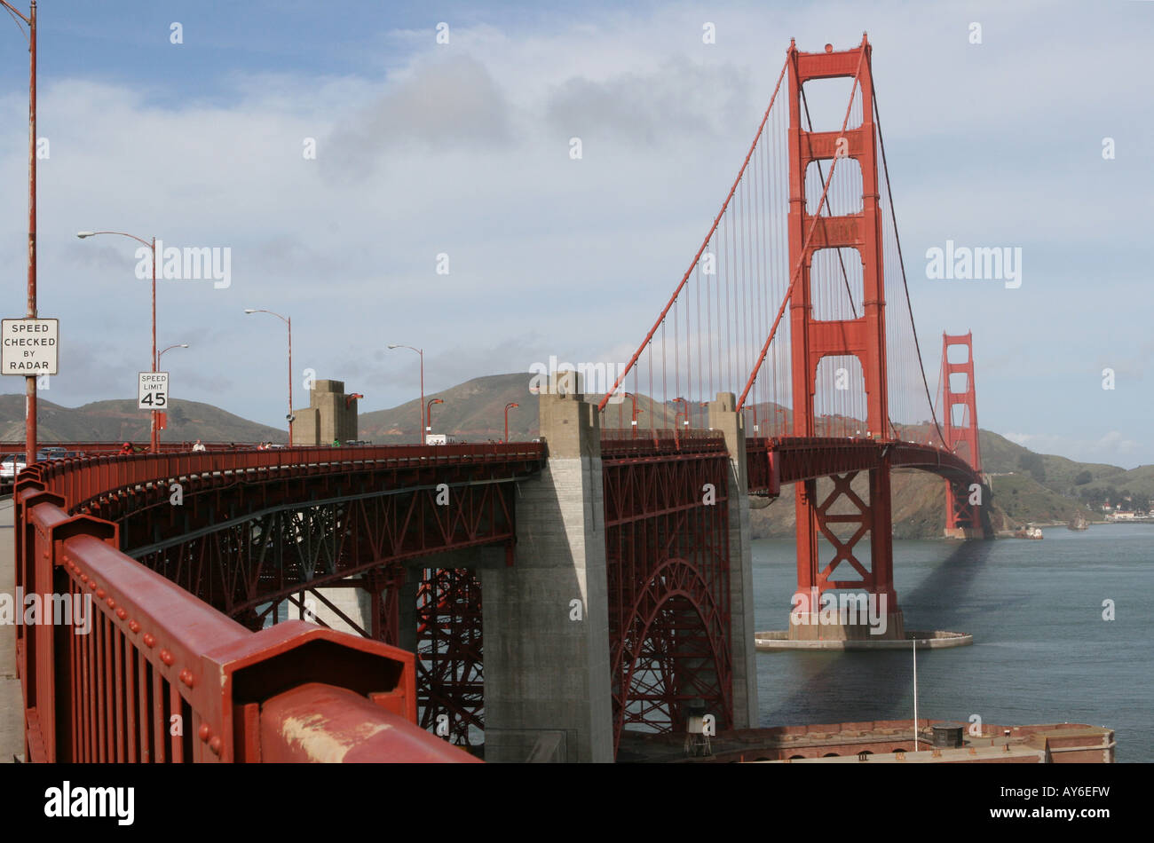 Golden Gate Bridge Stockfoto