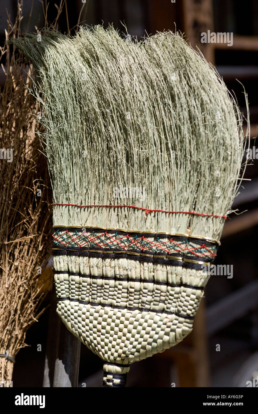 Fegen Pinsel Fukuoka Japan Stockfoto