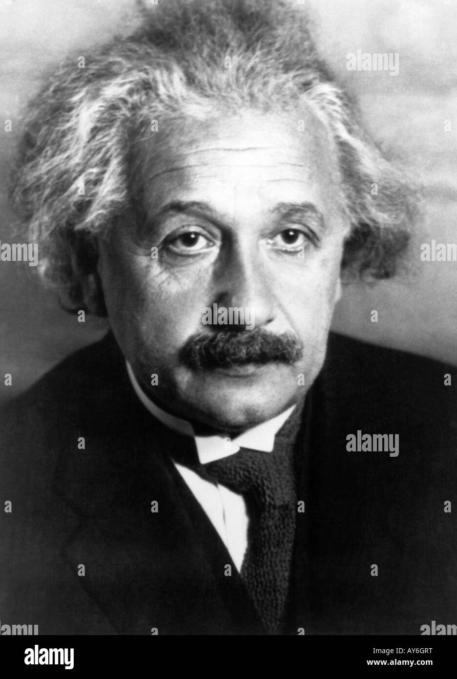 Porträt der Physiker Albert Einstein. Stockfoto