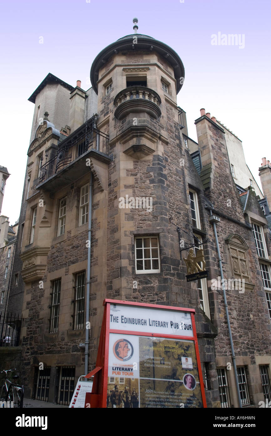 Die Writers Museum Edinburgh Schottland Stockfoto