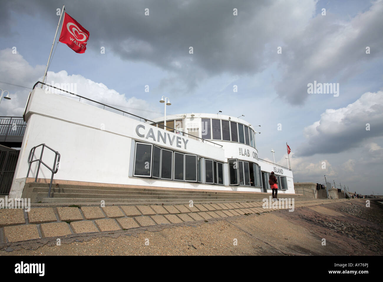 Vereinigtes Königreich Essex Canvey island das Labworth Restaurant Stockfoto