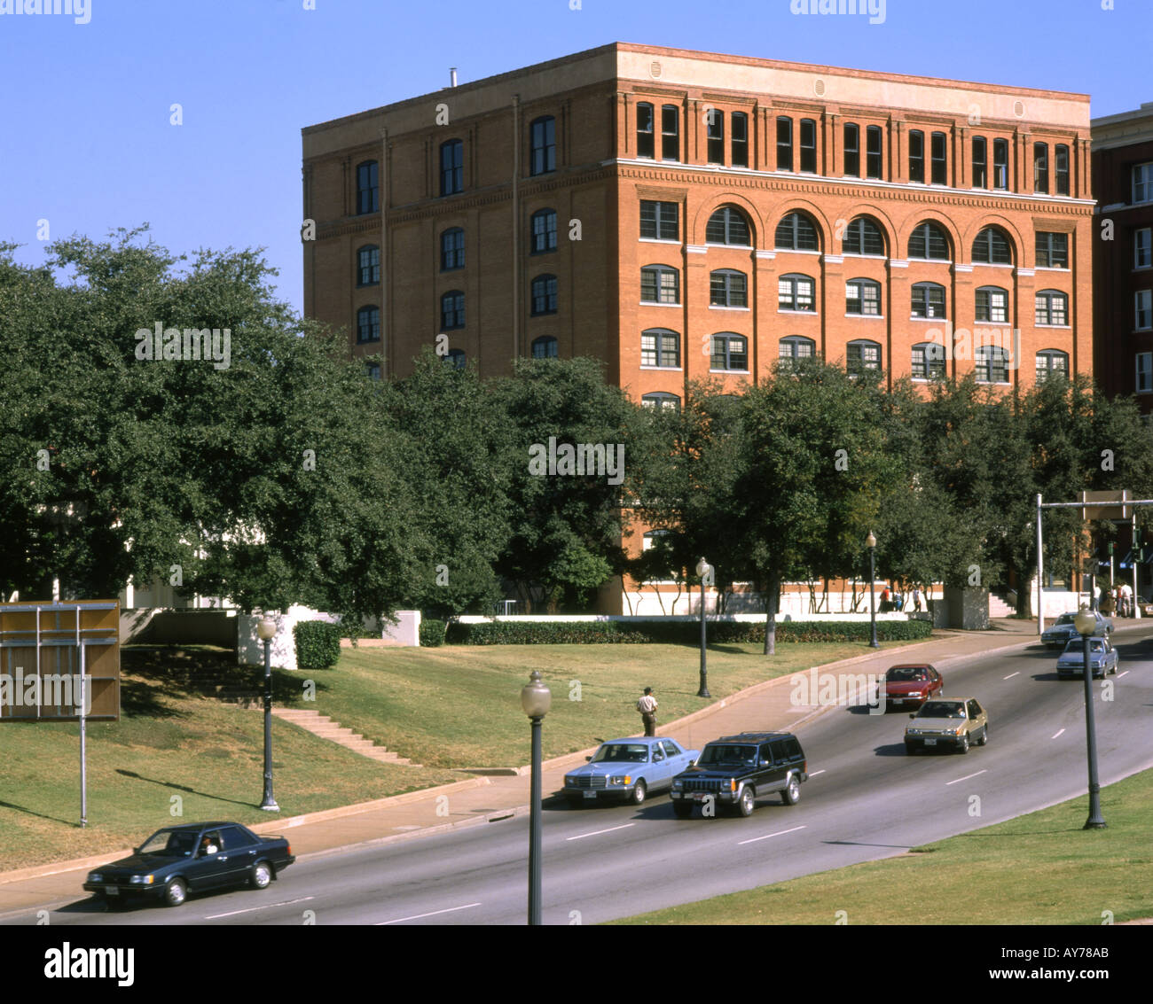 USA-Dallas-J-F-Kennedy-Attentat-Website Stockfoto