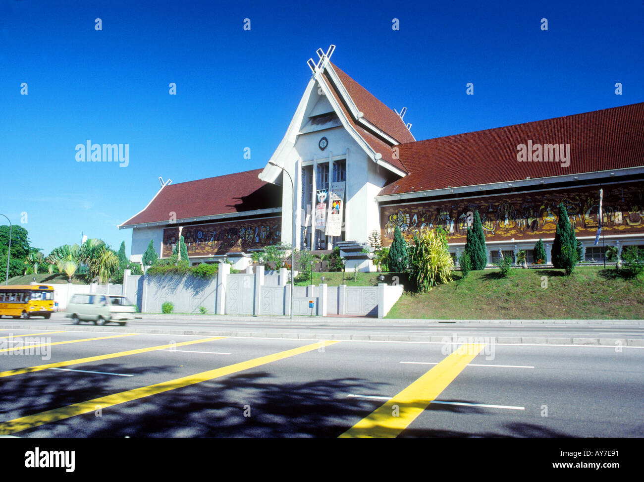 Äußere National Museum Muzium Negara in Kuala Lumpur Malaysia Asien Stockfoto