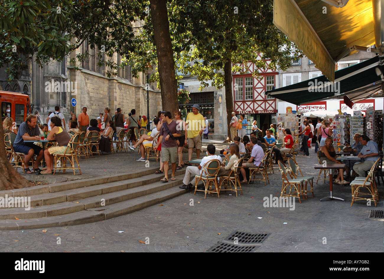 Charakteristische Ansicht von Bayonne Centre Aquitaine Südwest-Frankreich Europa Stockfoto