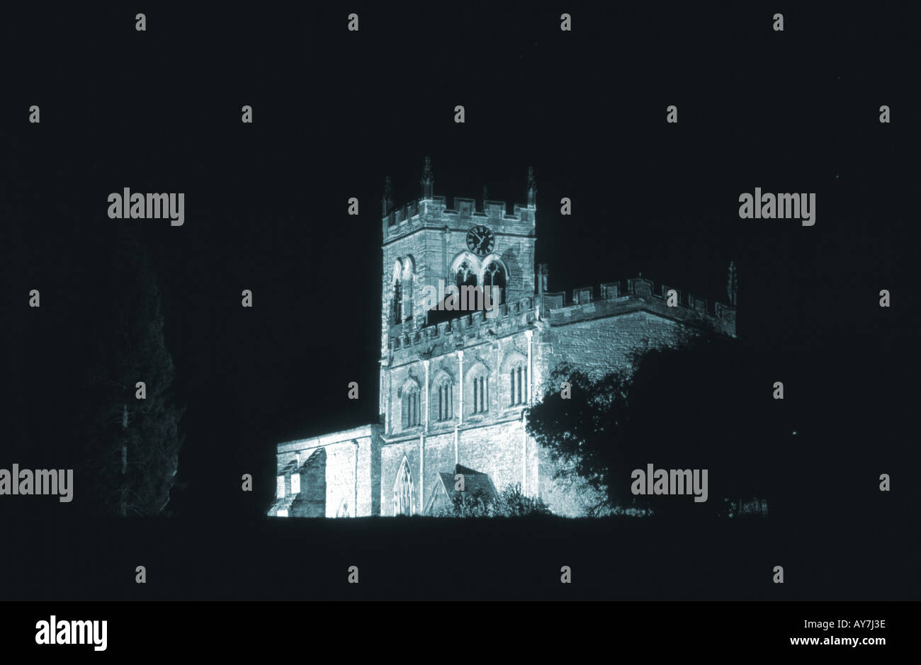 St. Peters Kirche die älteste Kirche in Warwickshire Stockfoto