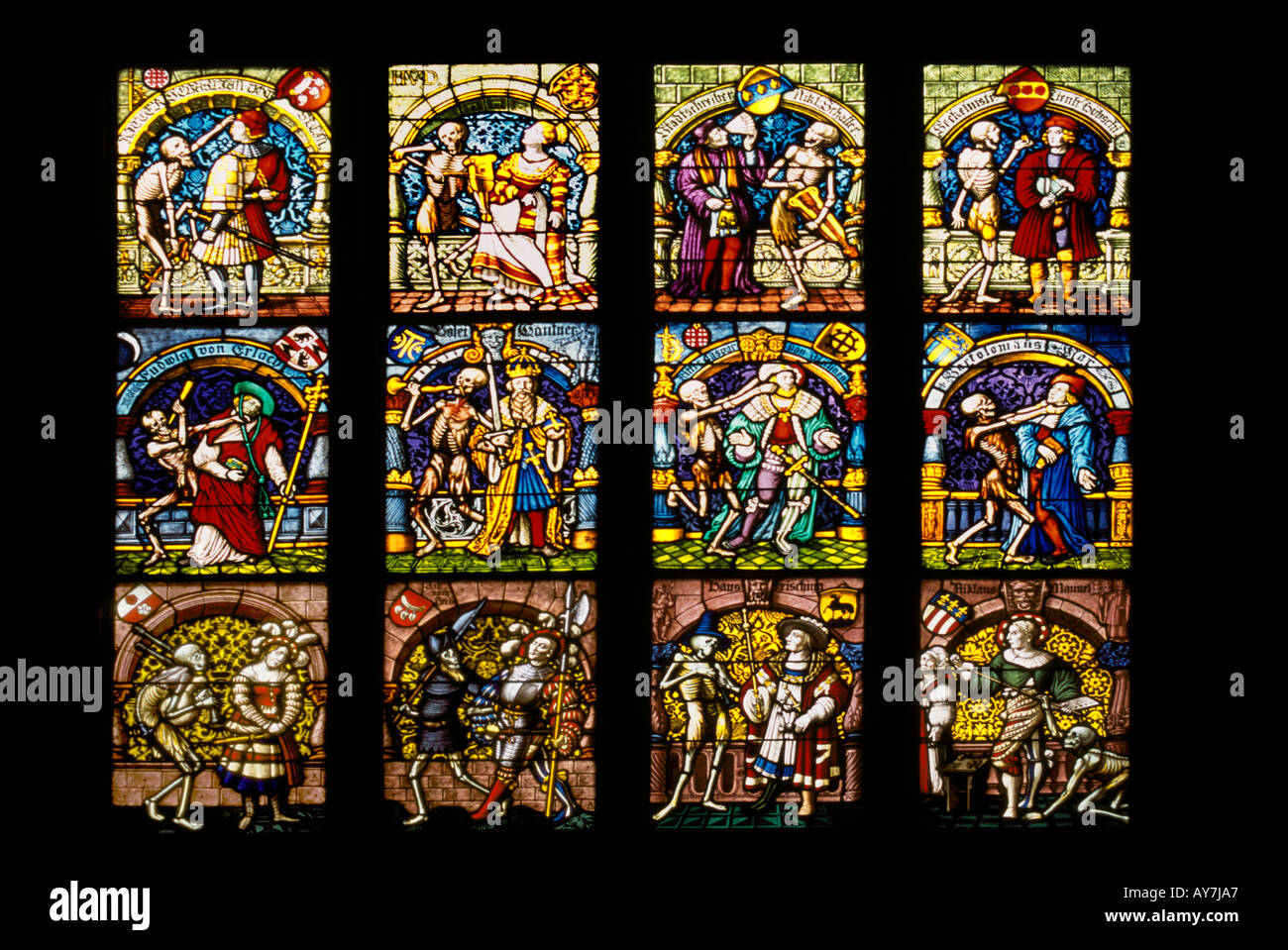 Bern Switzerland Stained Glass Window Stockfotos und -bilder Kaufen - Alamy