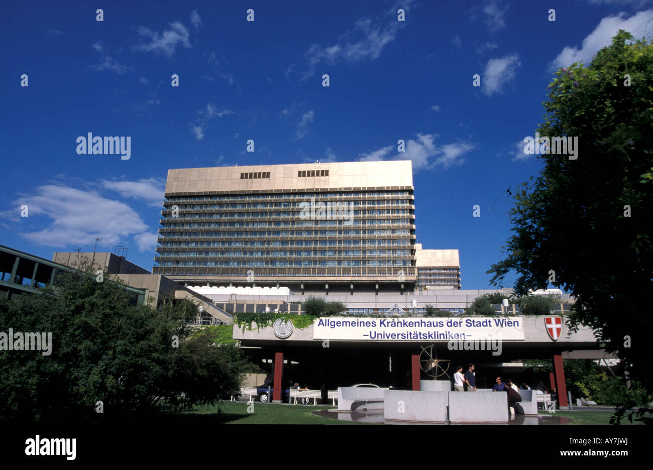 Allgemeines Krankenhaus Wien Stockfoto