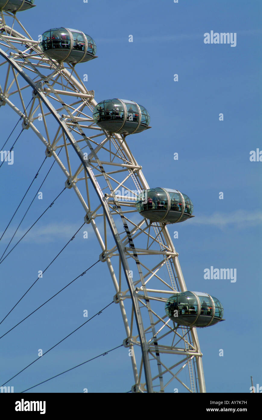London großes Auge Stockfoto