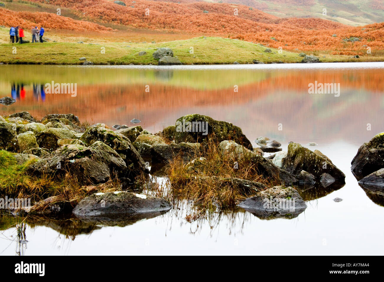 Easedale Tarn, Lake District, Cumbria Stockfoto