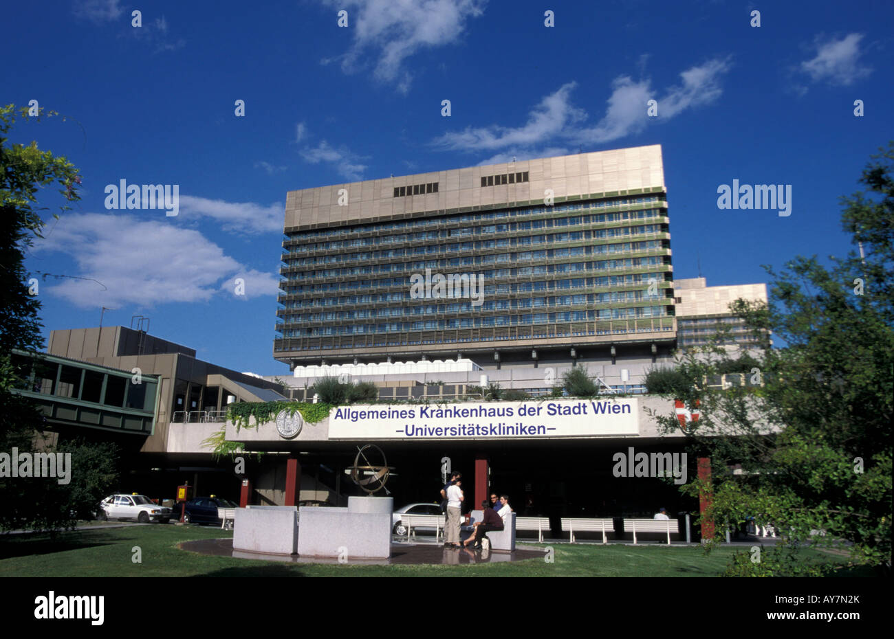 Allgemeines Krankenhaus Wien Stockfoto