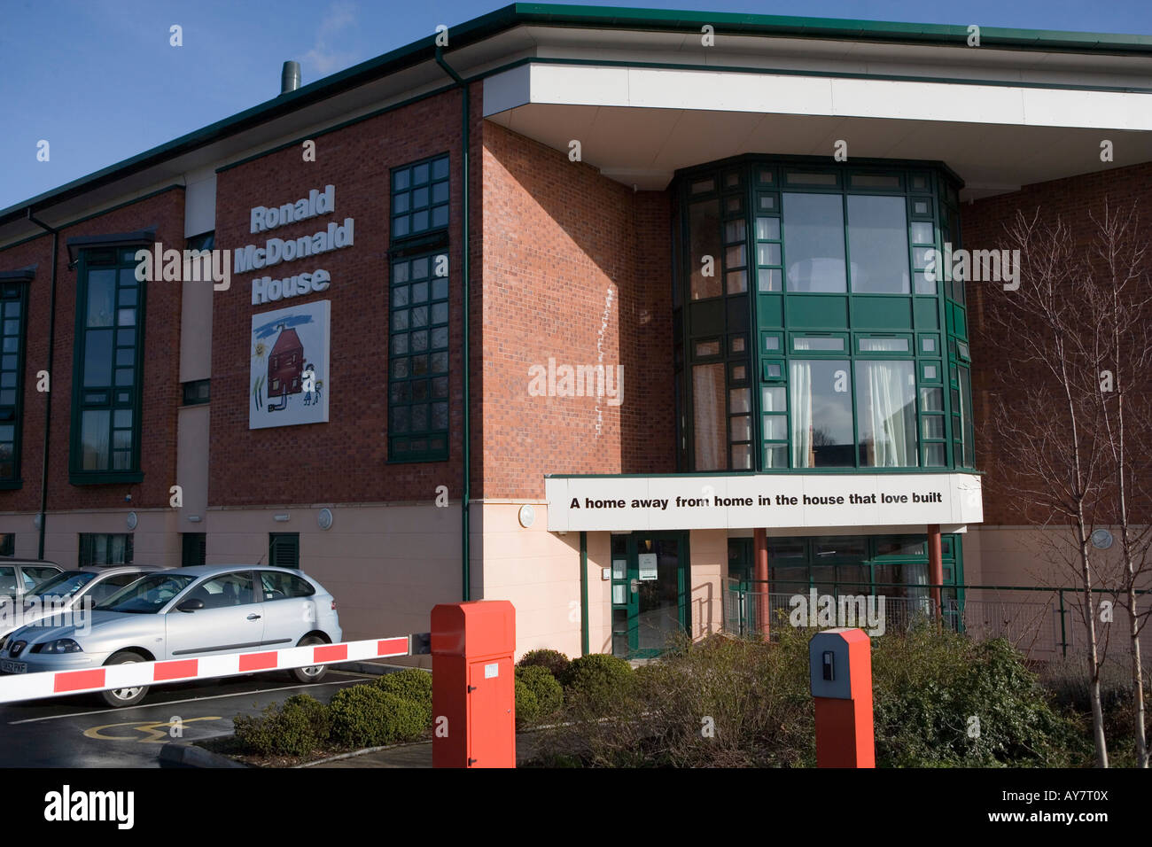 Ronald MacDonald Haus Alder Hey Childrens Hospital Liverpool Stärkung der corporate Wiege bis schwere ethos Stockfoto