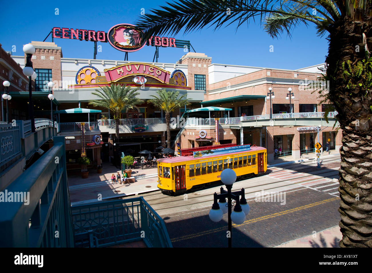 Historische Ybor City in der Nähe von Tampa Florida USA Stockfoto