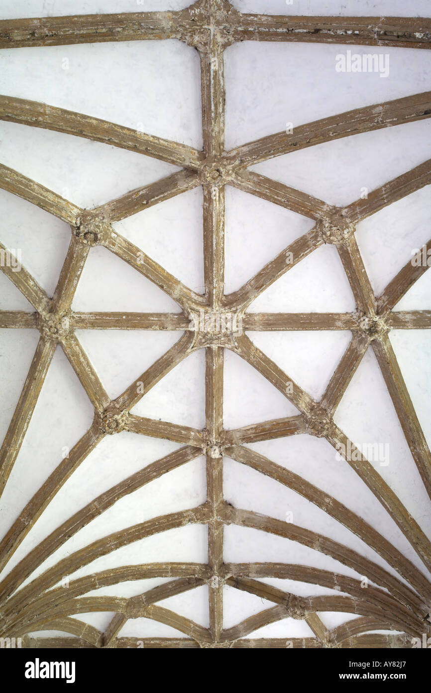 Wells Cathedral, Somerset, von 1180. Stockfoto