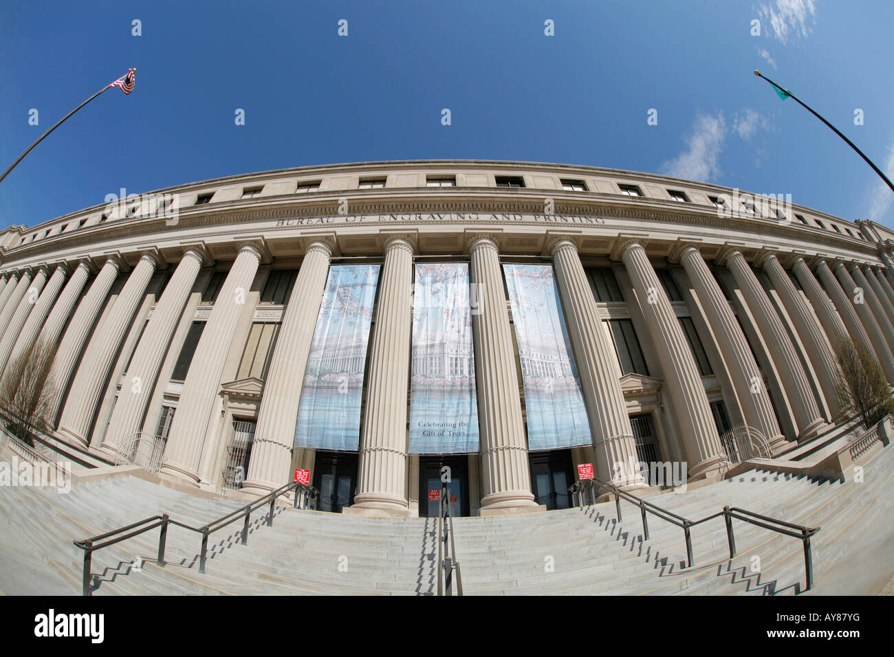 Bureau of Engraving and Printing, Washington, DC, USA Stockfoto